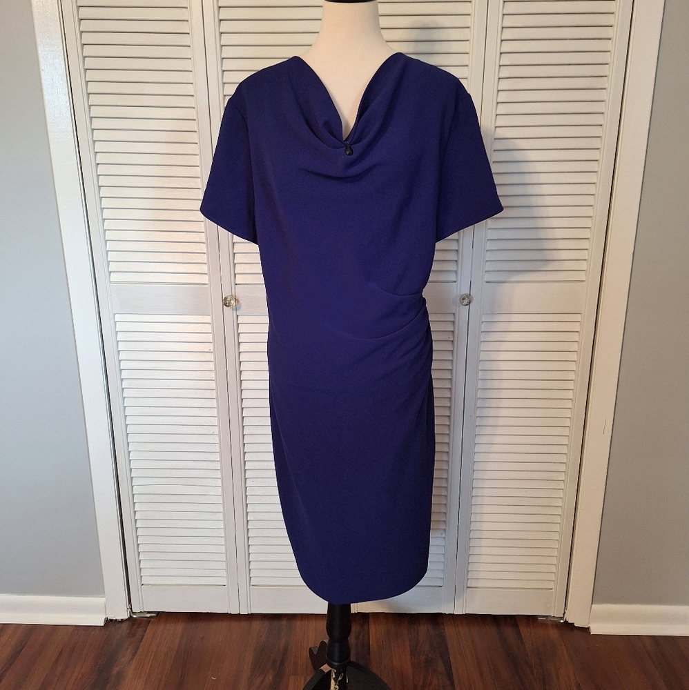 St. John Royal Blue Dress - Picture 9 of 9